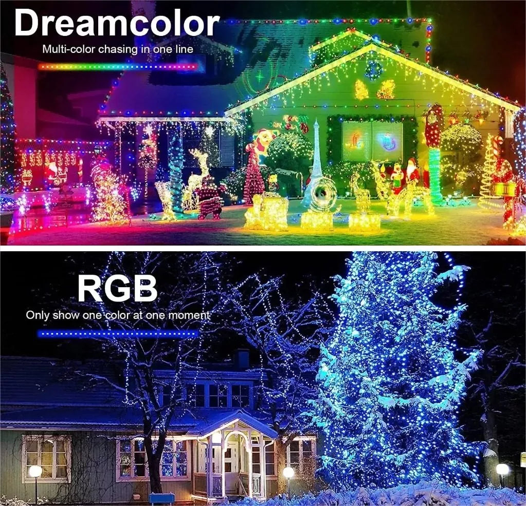 Luces Navideñas Inteligentes LED RGB  🎁 (50% Descuento x Lanzamiento)🔥